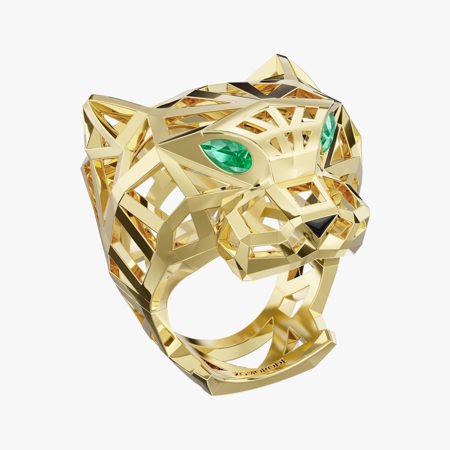 Panther Gold Ring